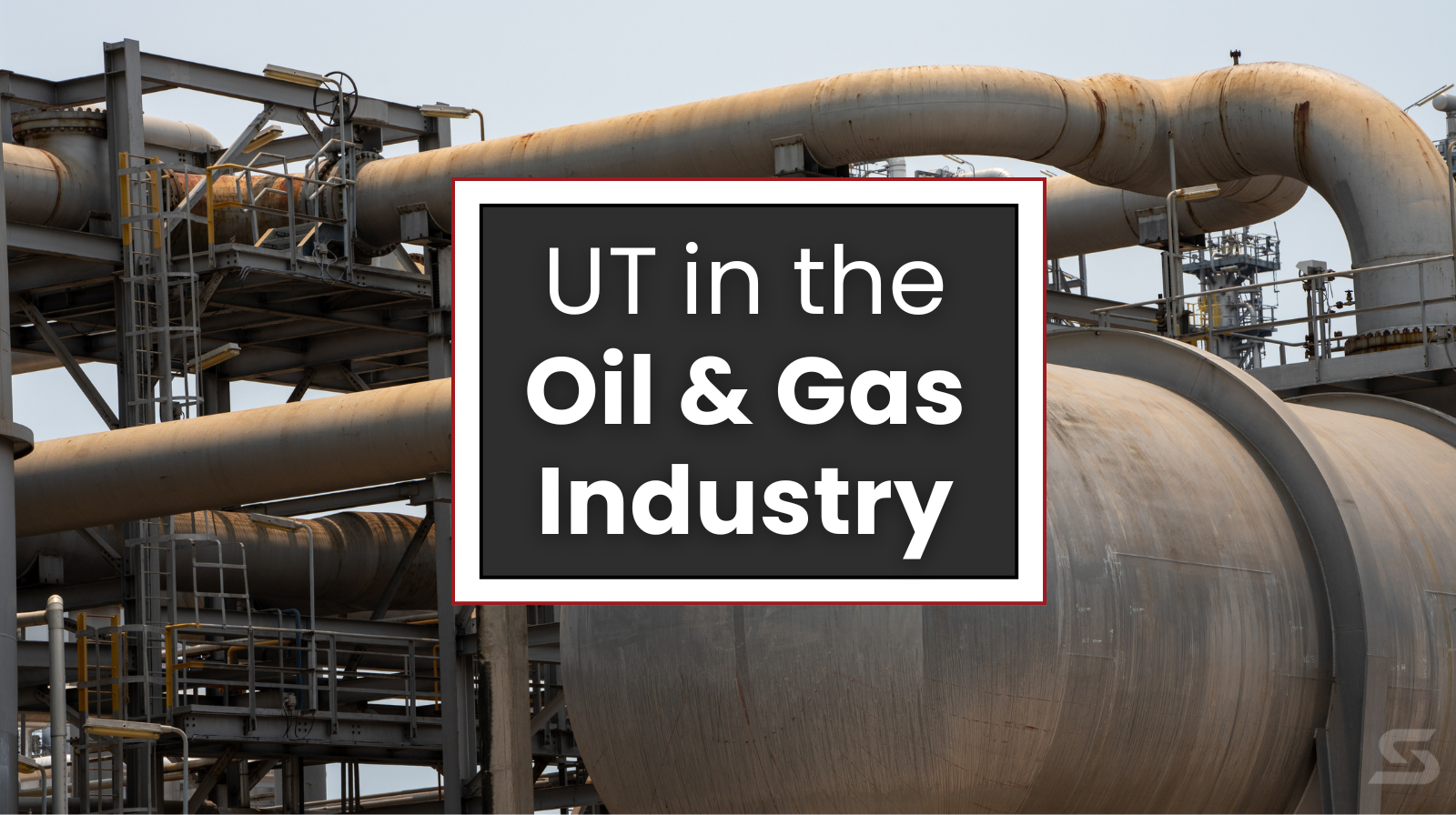ultrasonic inspection on oil & gas pipeline
